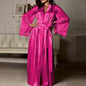 Long Silk Gown